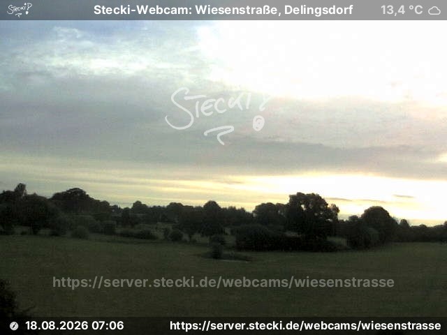 Archiv Foto Webcam Delingsdorf Wiesenstraße