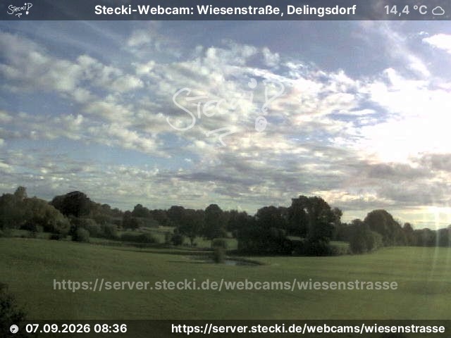 Archiv Foto Webcam Delingsdorf Wiesenstraße