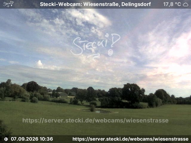 Archiv Foto Webcam Delingsdorf Wiesenstraße