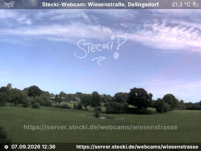 Archiv Foto Webcam Delingsdorf Wiesenstraße