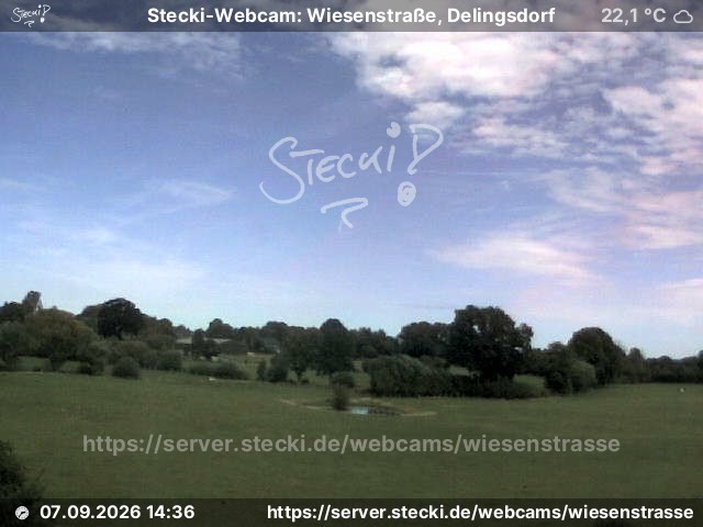 Archiv Foto Webcam Delingsdorf Wiesenstraße