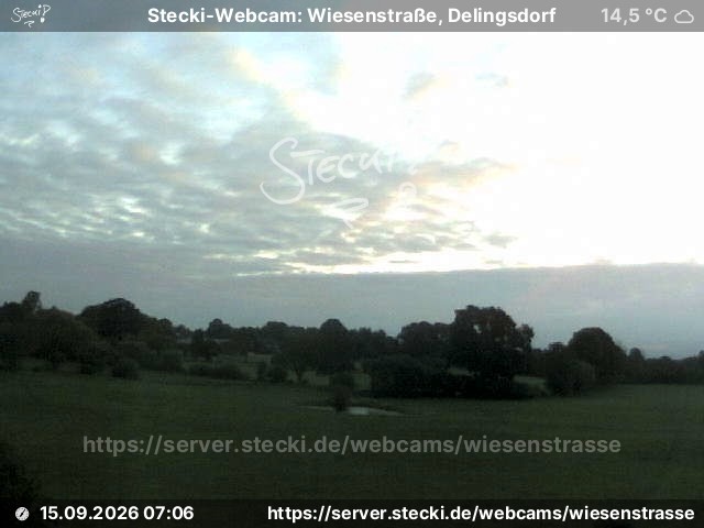 Archiv Foto Webcam Delingsdorf Wiesenstraße