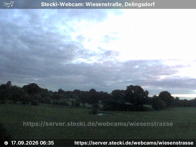 Archiv Foto Webcam Delingsdorf Wiesenstraße