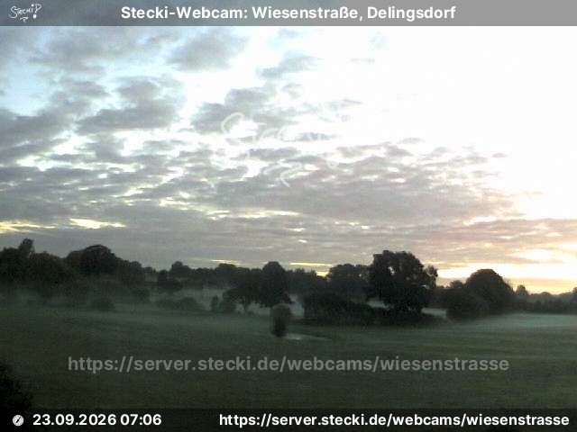 Archiv Foto Webcam Delingsdorf Wiesenstraße