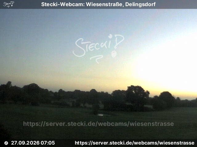 Archiv Foto Webcam Delingsdorf Wiesenstraße