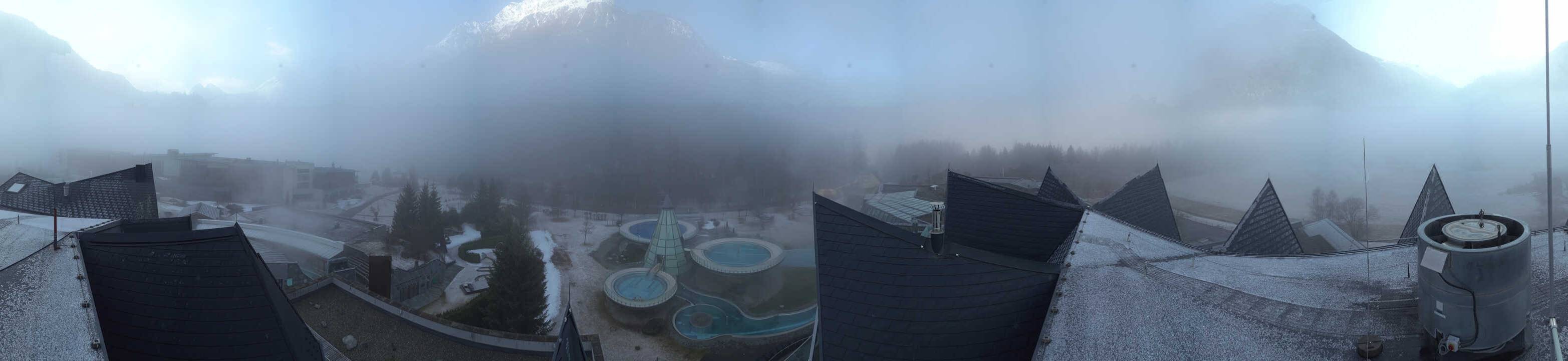 Archived image Webcam Längenfeld: View Aqua Dome