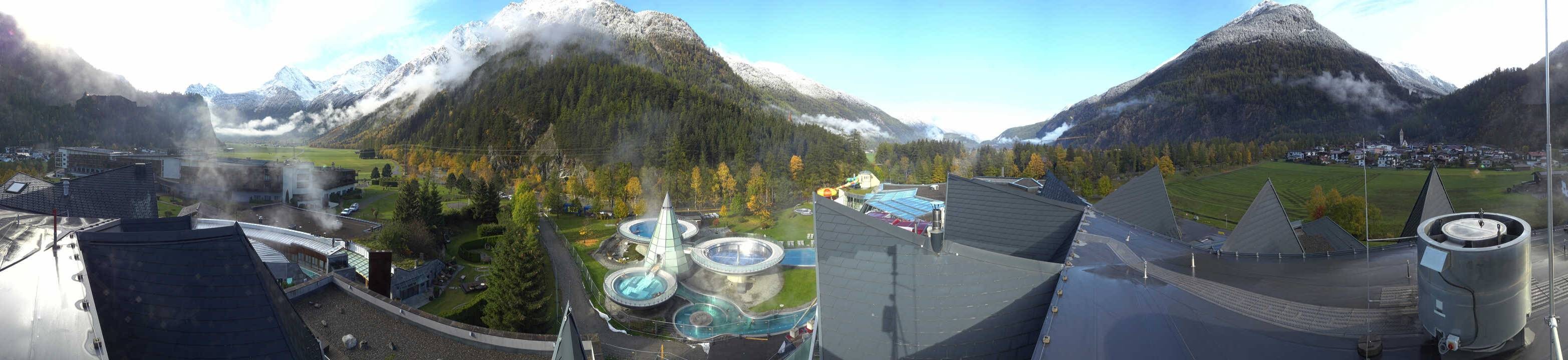 Archived image Webcam Längenfeld: View Aqua Dome