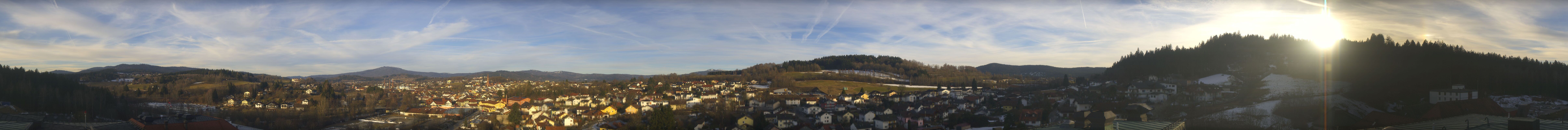 Archiv Foto Webcam Zwiesel Panoramablick