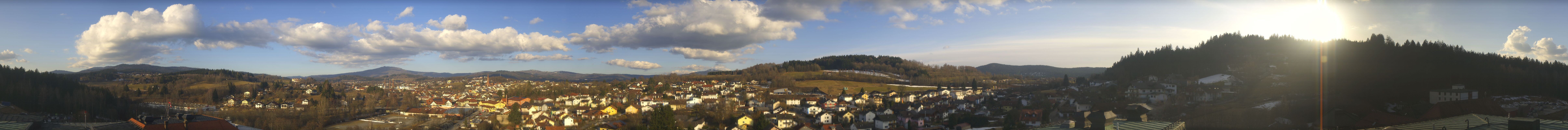 Archiv Foto Webcam Zwiesel Panoramablick