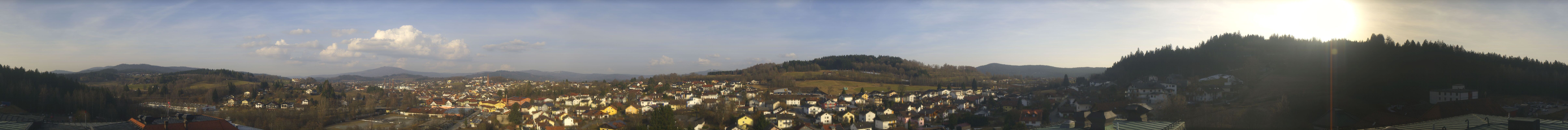 Archiv Foto Webcam Zwiesel Panoramablick