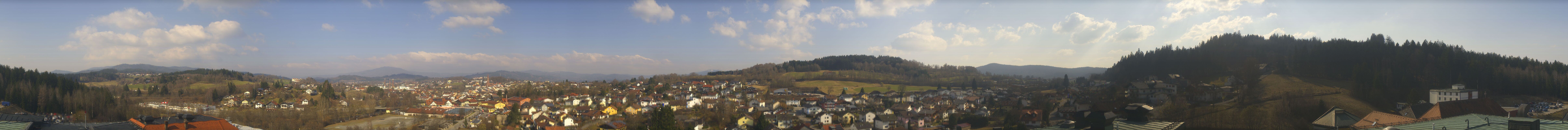 Archiv Foto Webcam Zwiesel Panoramablick