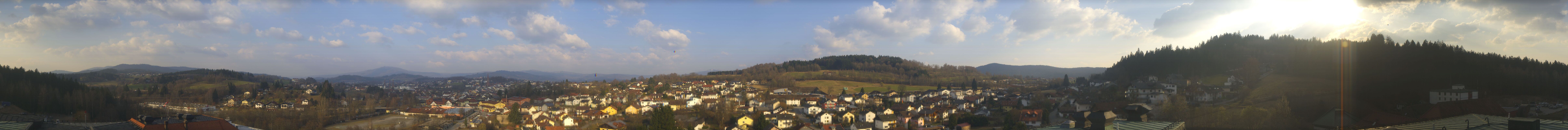 Archiv Foto Webcam Zwiesel Panoramablick