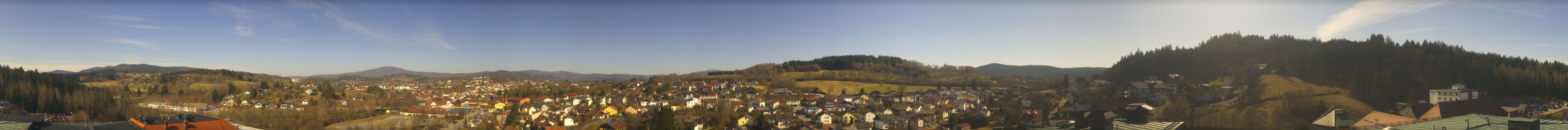 Archiv Foto Webcam Zwiesel Panoramablick