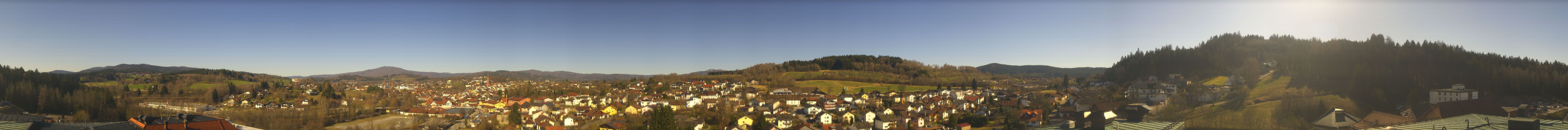 Archiv Foto Webcam Zwiesel Panoramablick