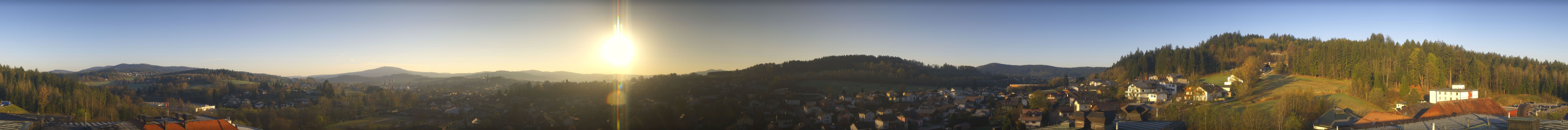 Archiv Foto Webcam Zwiesel Panoramablick