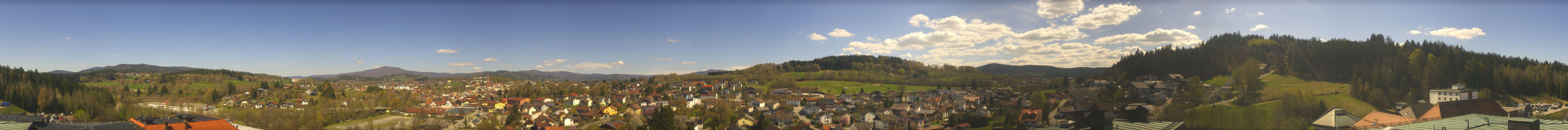 Archiv Foto Webcam Zwiesel Panoramablick