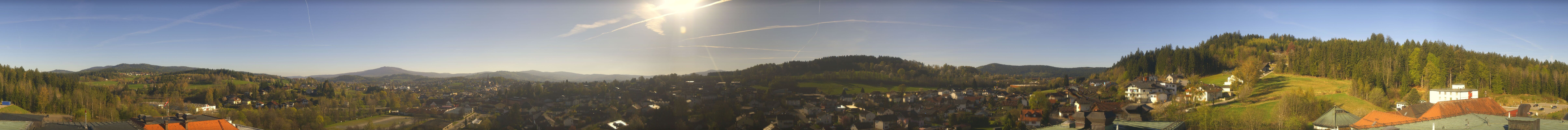 Archiv Foto Webcam Zwiesel Panoramablick
