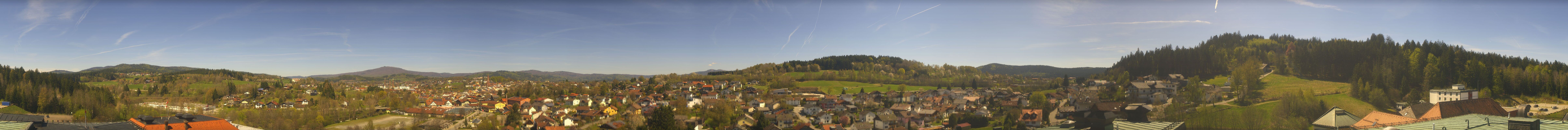 Archiv Foto Webcam Zwiesel Panoramablick