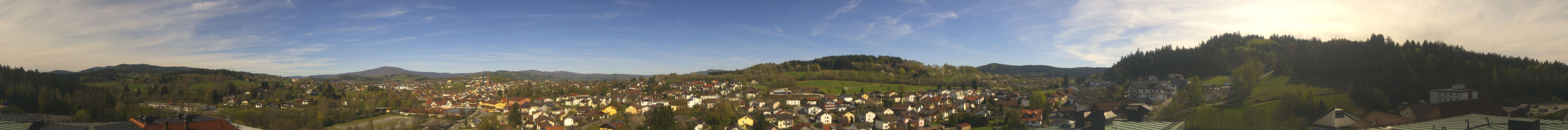 Archiv Foto Webcam Zwiesel Panoramablick