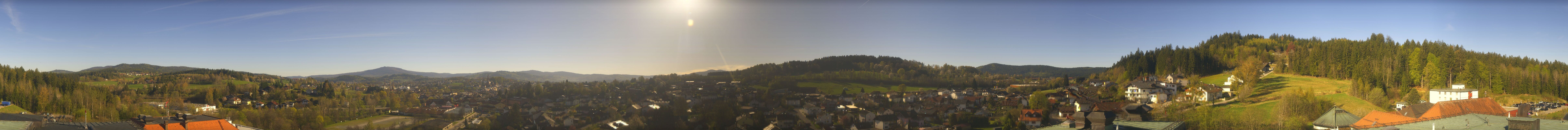 Archiv Foto Webcam Zwiesel Panoramablick