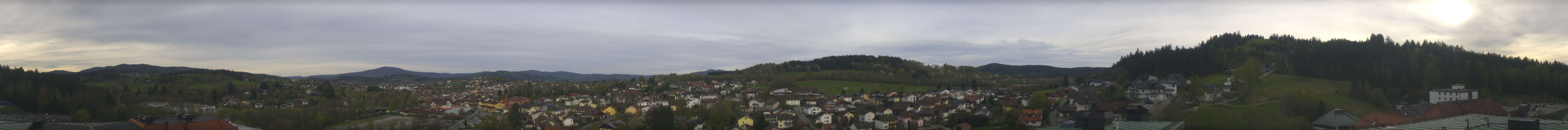 Archiv Foto Webcam Zwiesel Panoramablick
