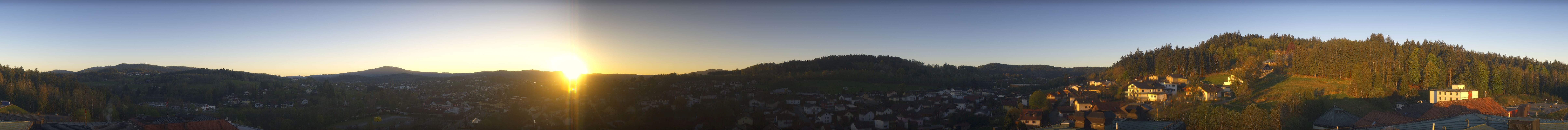 Archiv Foto Webcam Zwiesel Panoramablick