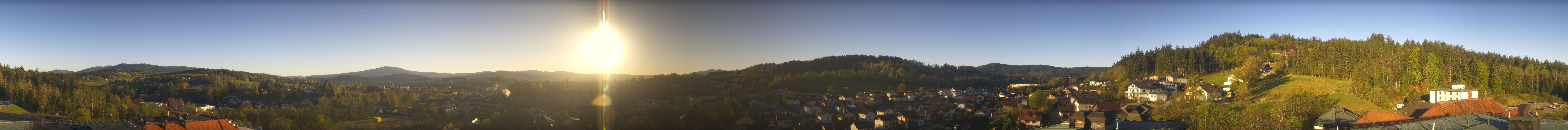 Archiv Foto Webcam Zwiesel Panoramablick