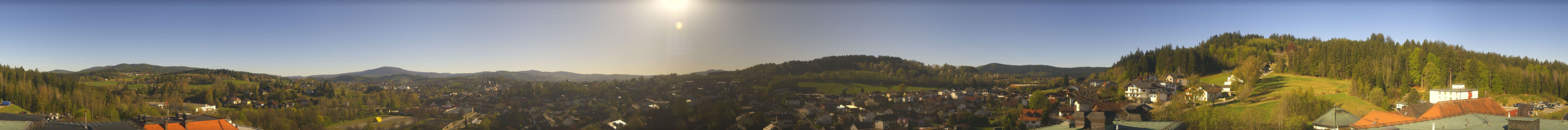 Archiv Foto Webcam Zwiesel Panoramablick