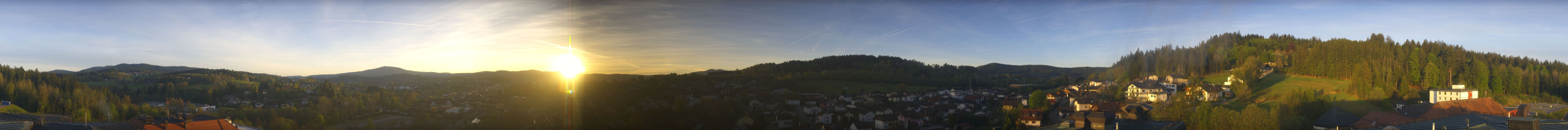 Archiv Foto Webcam Zwiesel Panoramablick