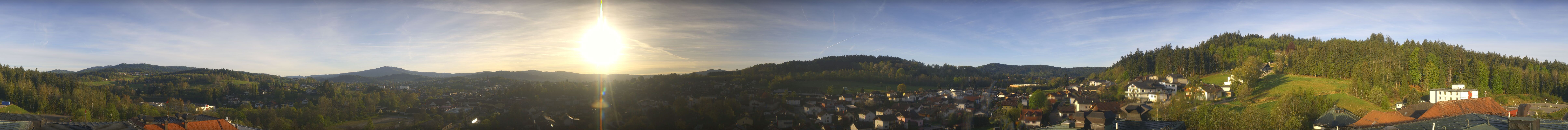 Archiv Foto Webcam Zwiesel Panoramablick