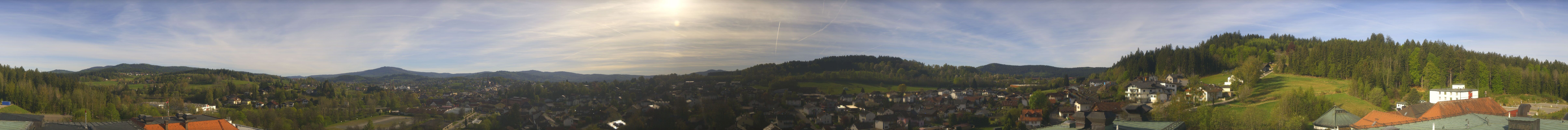 Archiv Foto Webcam Zwiesel Panoramablick