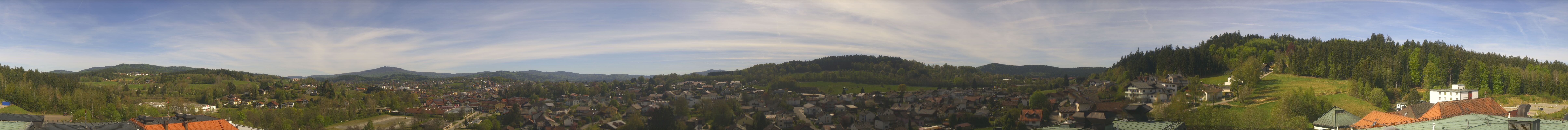 Archiv Foto Webcam Zwiesel Panoramablick