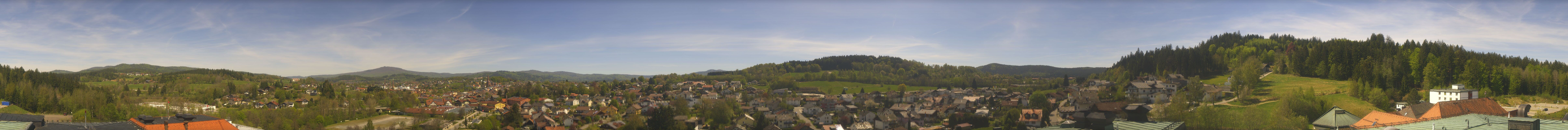 Archiv Foto Webcam Zwiesel Panoramablick