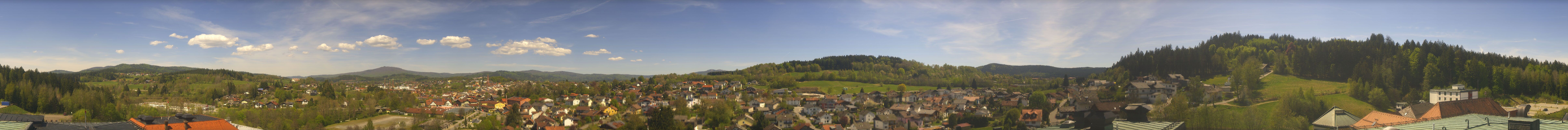Archiv Foto Webcam Zwiesel Panoramablick