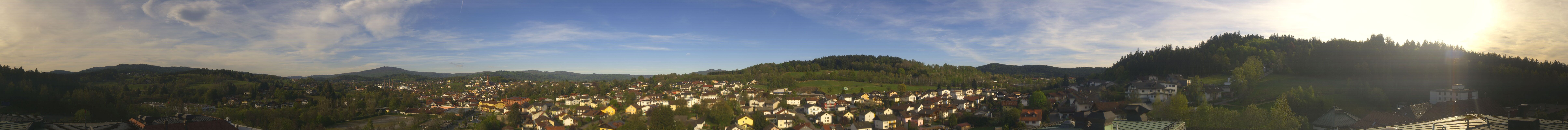 Archiv Foto Webcam Zwiesel Panoramablick