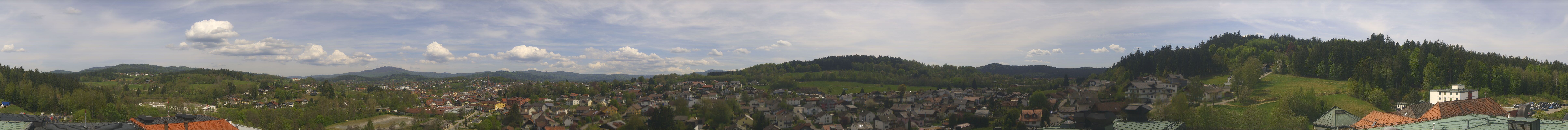 Archiv Foto Webcam Zwiesel Panoramablick