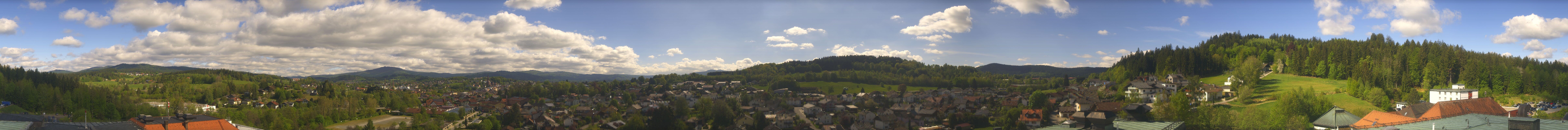 Archiv Foto Webcam Zwiesel Panoramablick