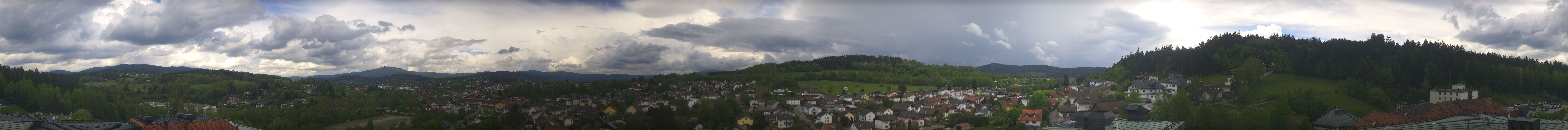 Archiv Foto Webcam Zwiesel Panoramablick