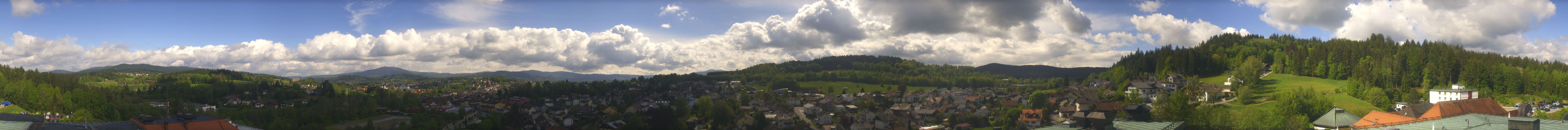 Archiv Foto Webcam Zwiesel Panoramablick