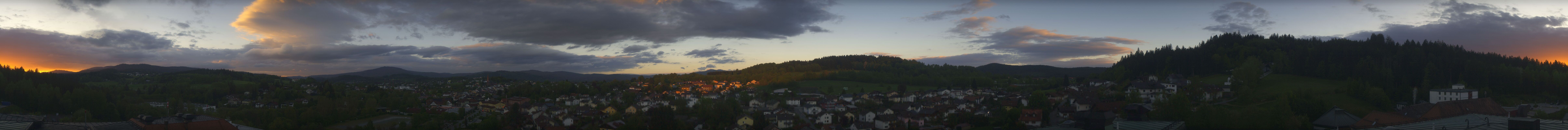 Archiv Foto Webcam Zwiesel Panoramablick