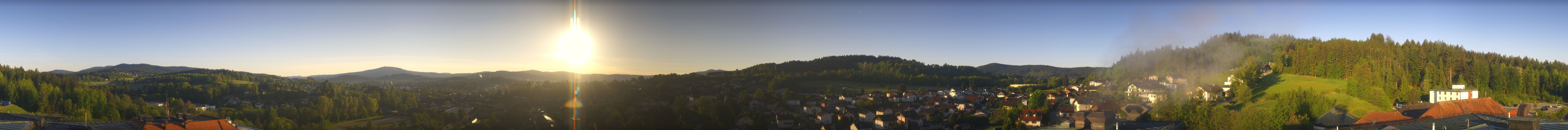 Archiv Foto Webcam Zwiesel Panoramablick