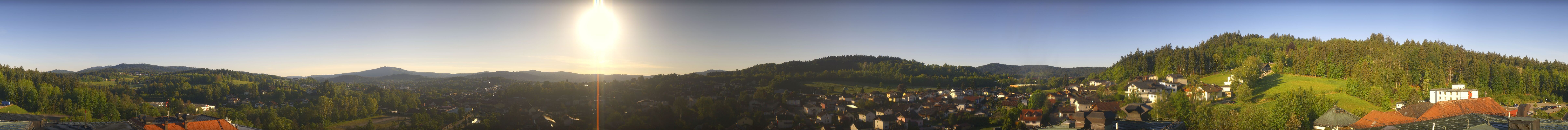 Archiv Foto Webcam Zwiesel Panoramablick