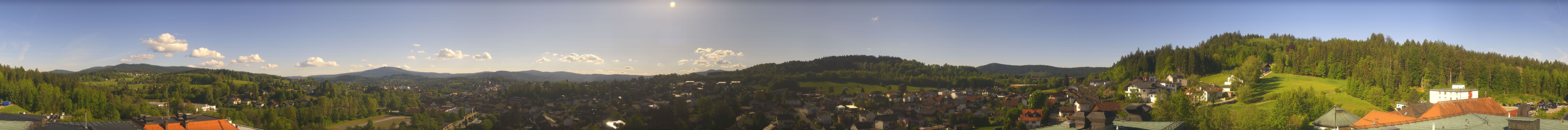 Archiv Foto Webcam Zwiesel Panoramablick