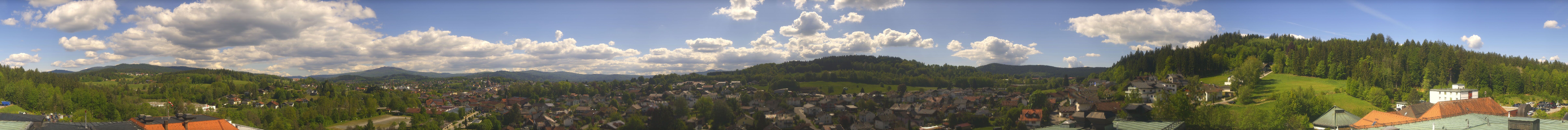 Archiv Foto Webcam Zwiesel Panoramablick