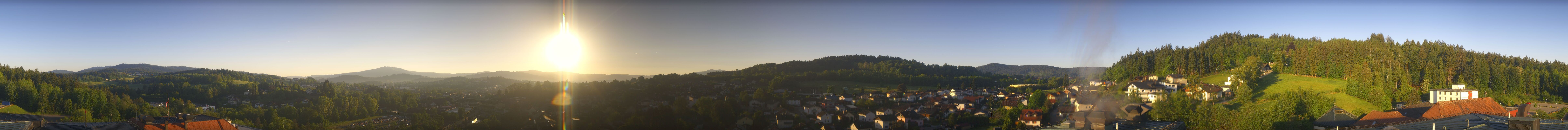Archiv Foto Webcam Zwiesel Panoramablick