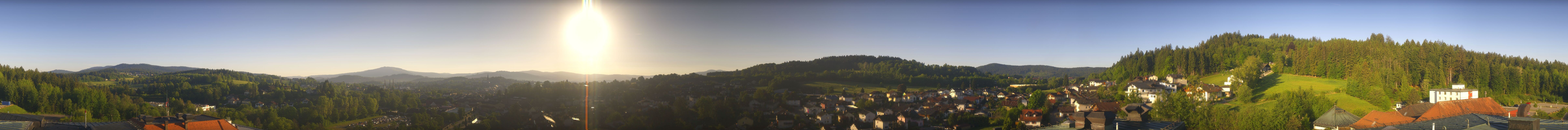 Archiv Foto Webcam Zwiesel Panoramablick