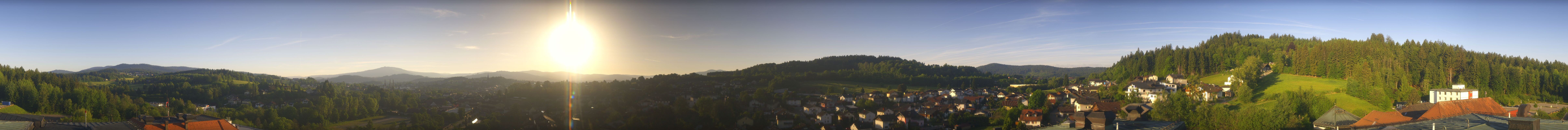 Archiv Foto Webcam Zwiesel Panoramablick