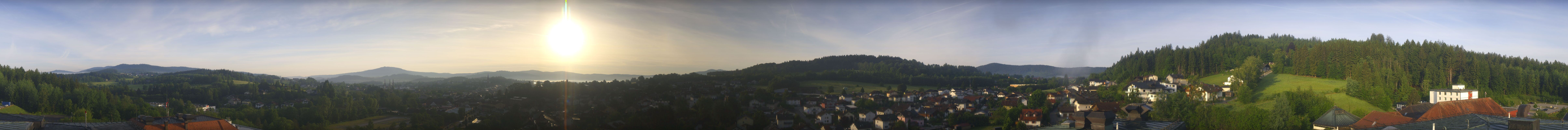 Archiv Foto Webcam Zwiesel Panoramablick