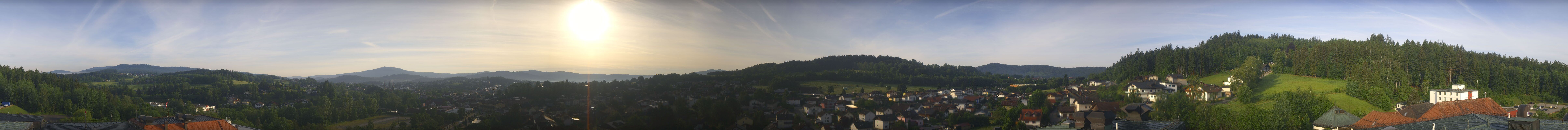 Archiv Foto Webcam Zwiesel Panoramablick
