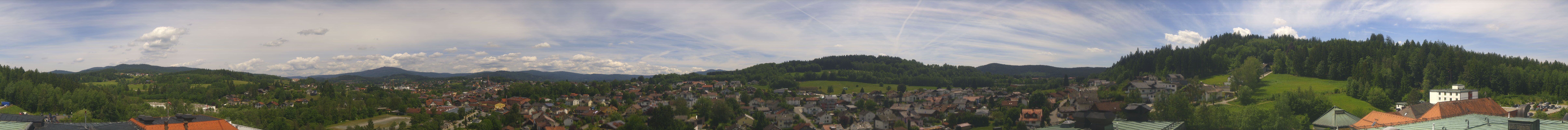 Archiv Foto Webcam Zwiesel Panoramablick